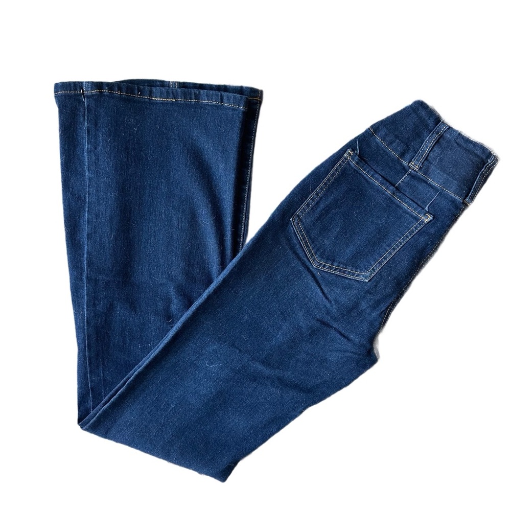 West Of Melrose High Rise Bell Bottom Super Flare Jeans Size 24